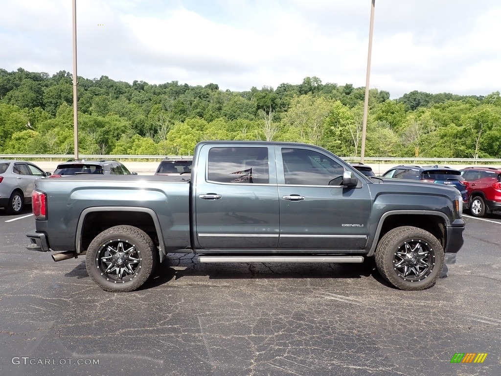 2017 Sierra 1500 Denali Crew Cab 4WD - Dark Slate Metallic / Jet Black photo #9