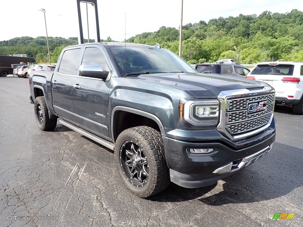 2017 Sierra 1500 Denali Crew Cab 4WD - Dark Slate Metallic / Jet Black photo #10
