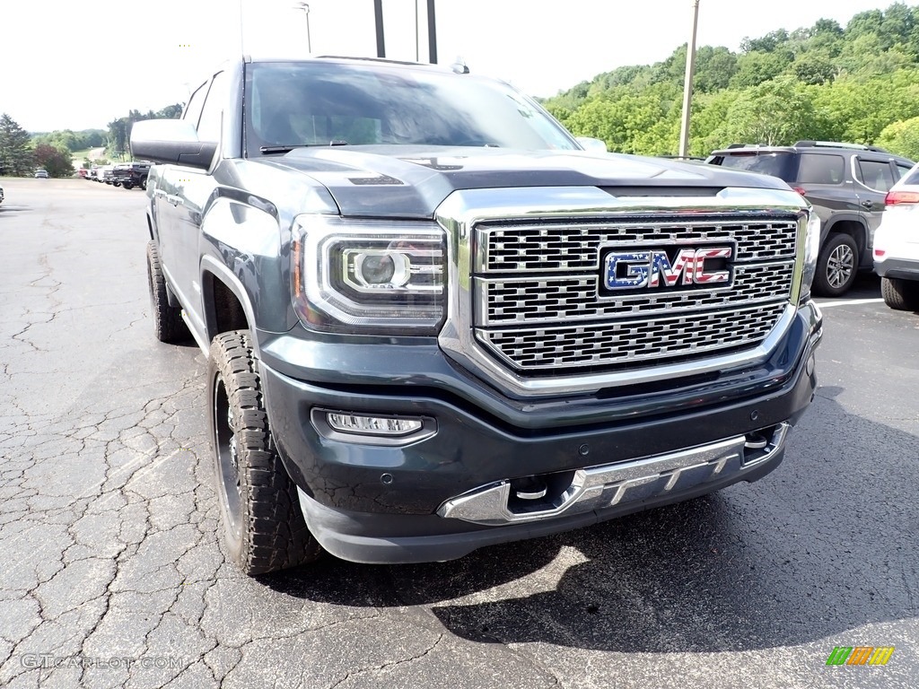2017 Sierra 1500 Denali Crew Cab 4WD - Dark Slate Metallic / Jet Black photo #11