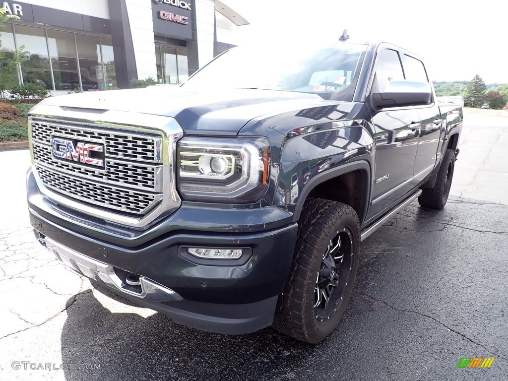 2017 Sierra 1500 Denali Crew Cab 4WD - Dark Slate Metallic / Jet Black photo #13