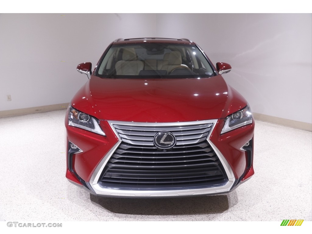 2019 RX 350 - Matador Red Mica / Parchment photo #2