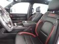 Black Front Seat Photo for 2021 Ram 1500 #144500660