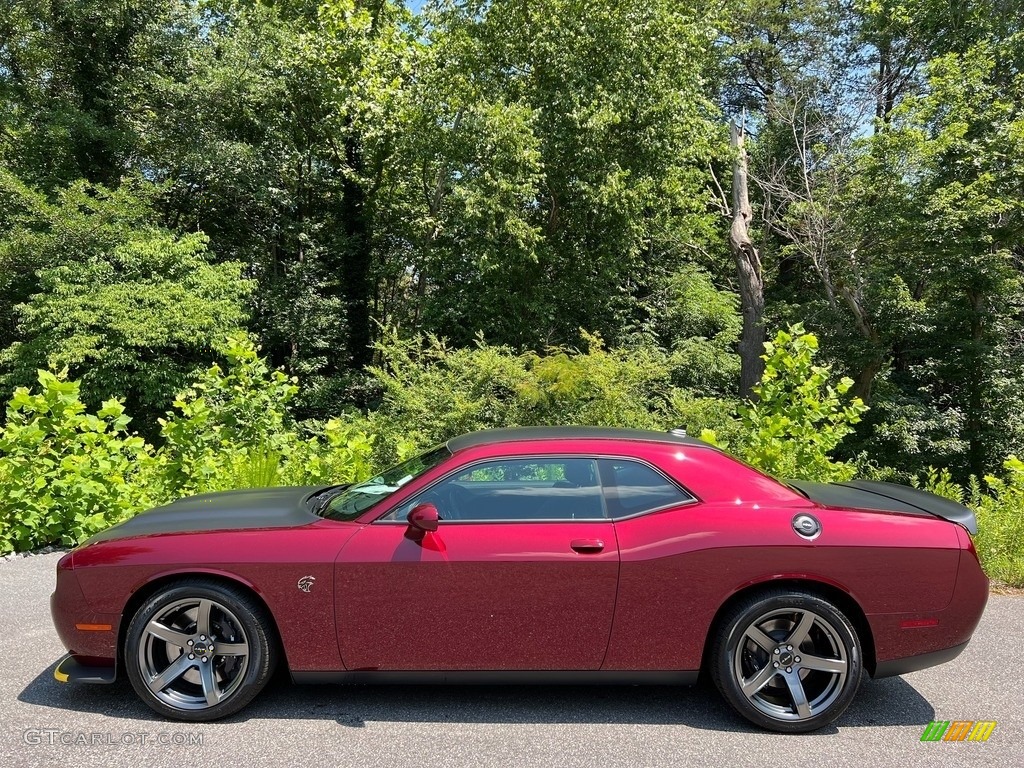 Octane Red Pearl 2022 Dodge Challenger SRT Hellcat Redeye Exterior Photo #144500748