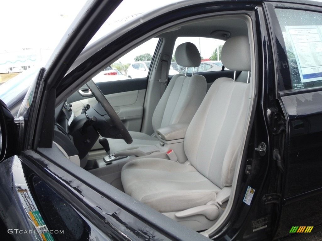 2008 Sonata GLS - Ebony Black / Beige photo #10