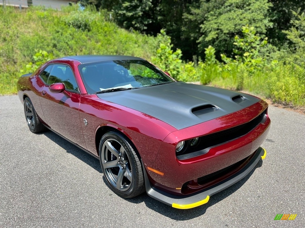 Octane Red Pearl 2022 Dodge Challenger SRT Hellcat Redeye Exterior Photo #144500847