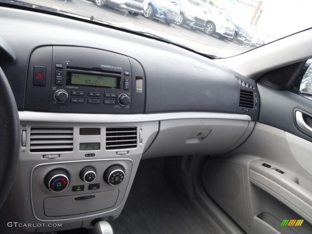 2008 Sonata GLS - Ebony Black / Beige photo #15