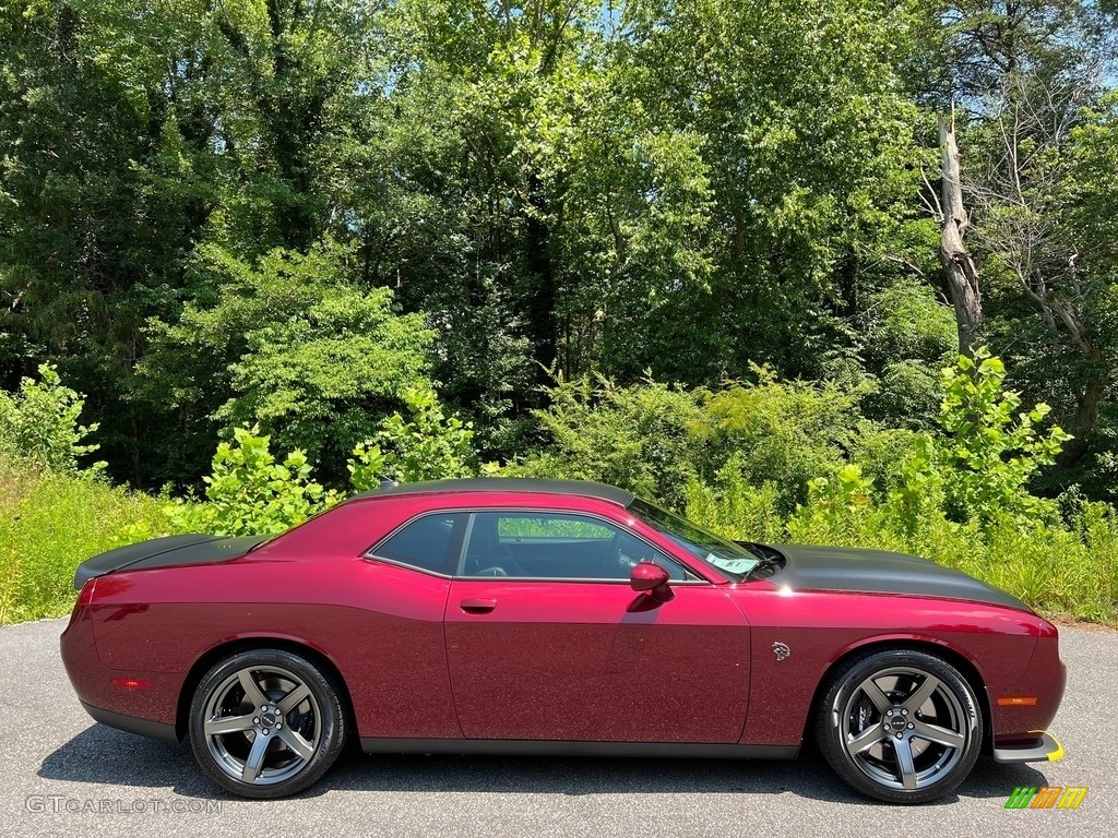 Octane Red Pearl 2022 Dodge Challenger SRT Hellcat Redeye Exterior Photo #144500880