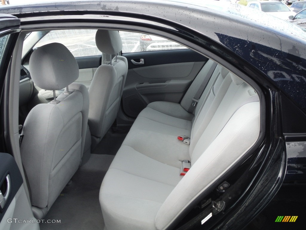 2008 Sonata GLS - Ebony Black / Beige photo #18