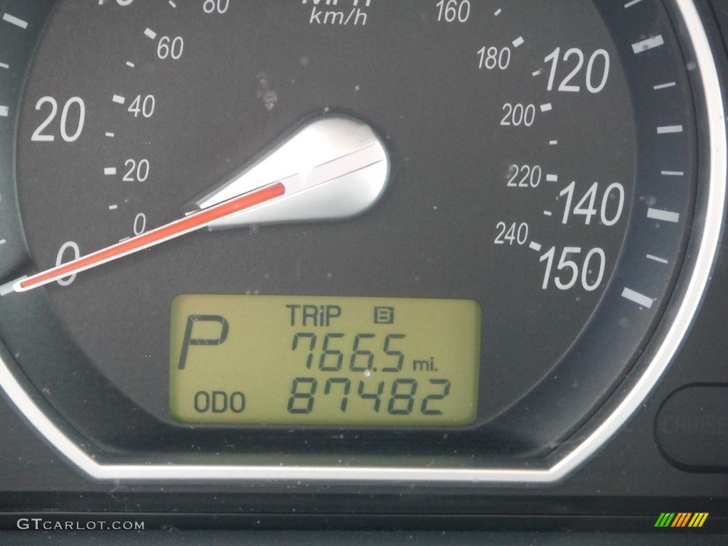 2008 Sonata GLS - Ebony Black / Beige photo #20