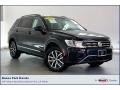 Deep Black Pearl 2020 Volkswagen Tiguan SE