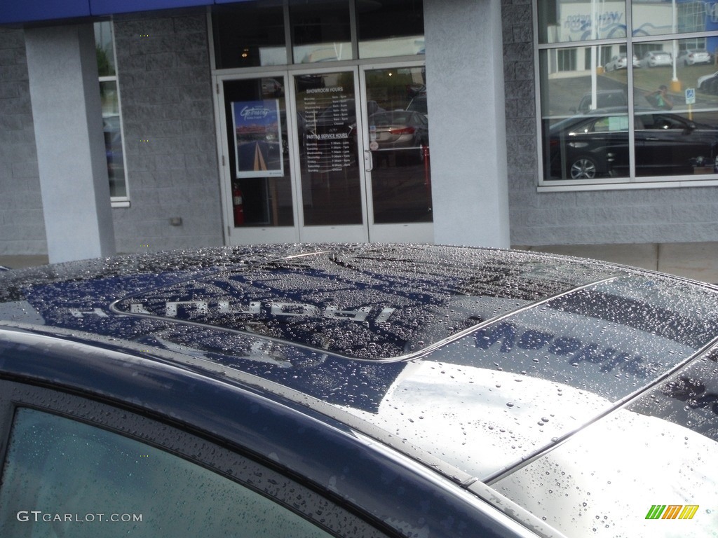 2011 Sonata Limited - Indigo Blue Pearl / Gray photo #3