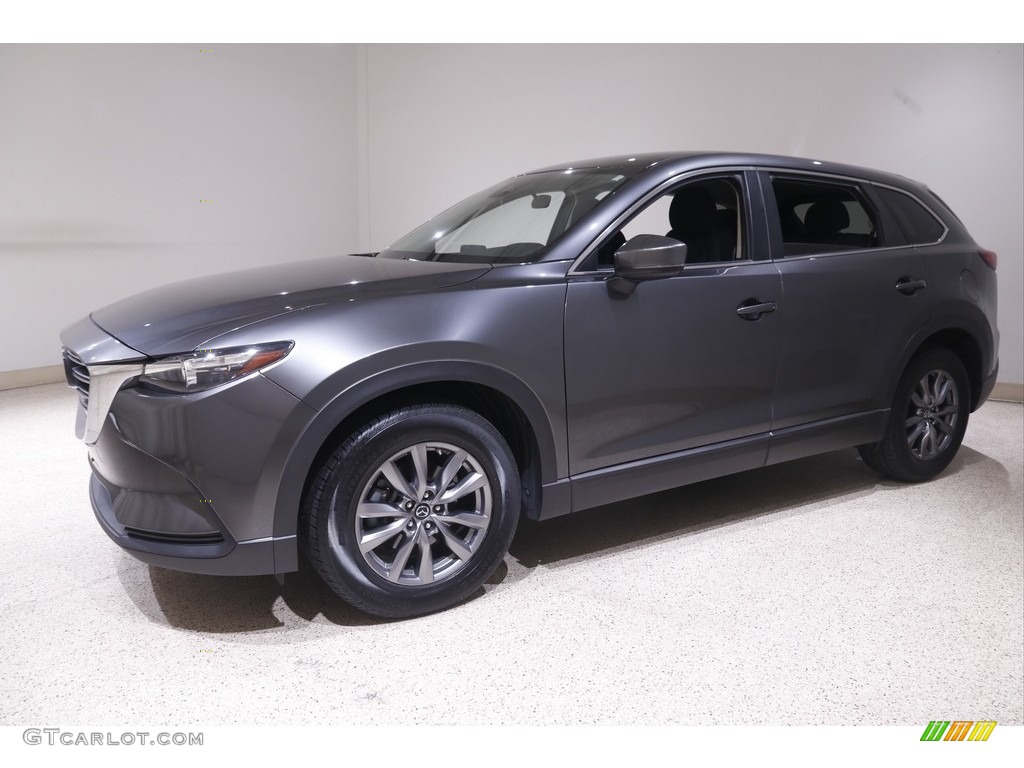 Machine Gray Metallic 2019 Mazda CX-9 Sport AWD Exterior Photo #144503136