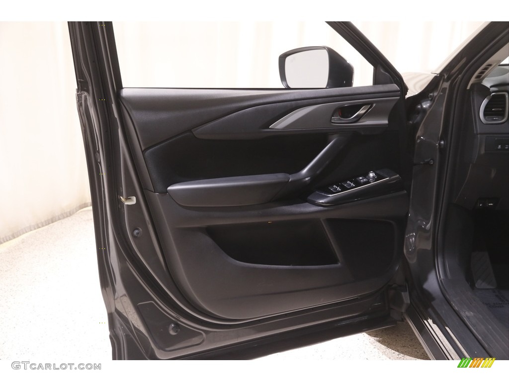 2019 Mazda CX-9 Sport AWD Black Door Panel Photo #144503154
