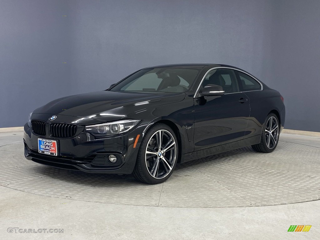 2019 4 Series 430i Coupe - Jet Black / Black photo #3
