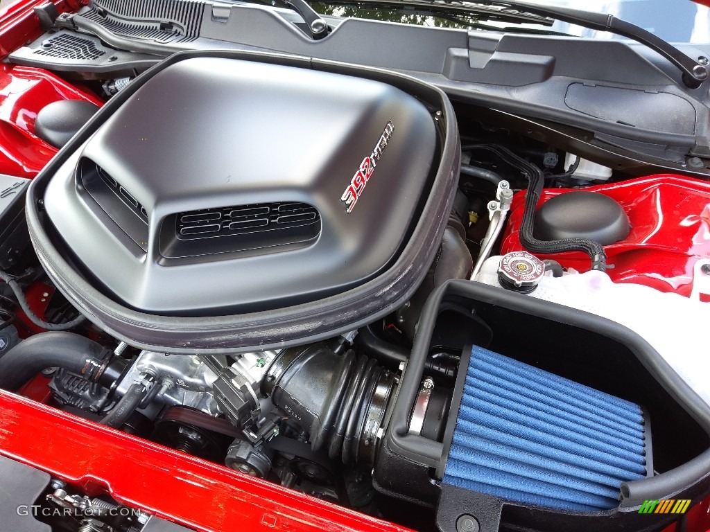 2022 Dodge Challenger R/T Scat Pack Shaker Widebody 392 SRT 6.4 Liter HEMI OHV 16-Valve VVT MDS V8 Engine Photo #144503676