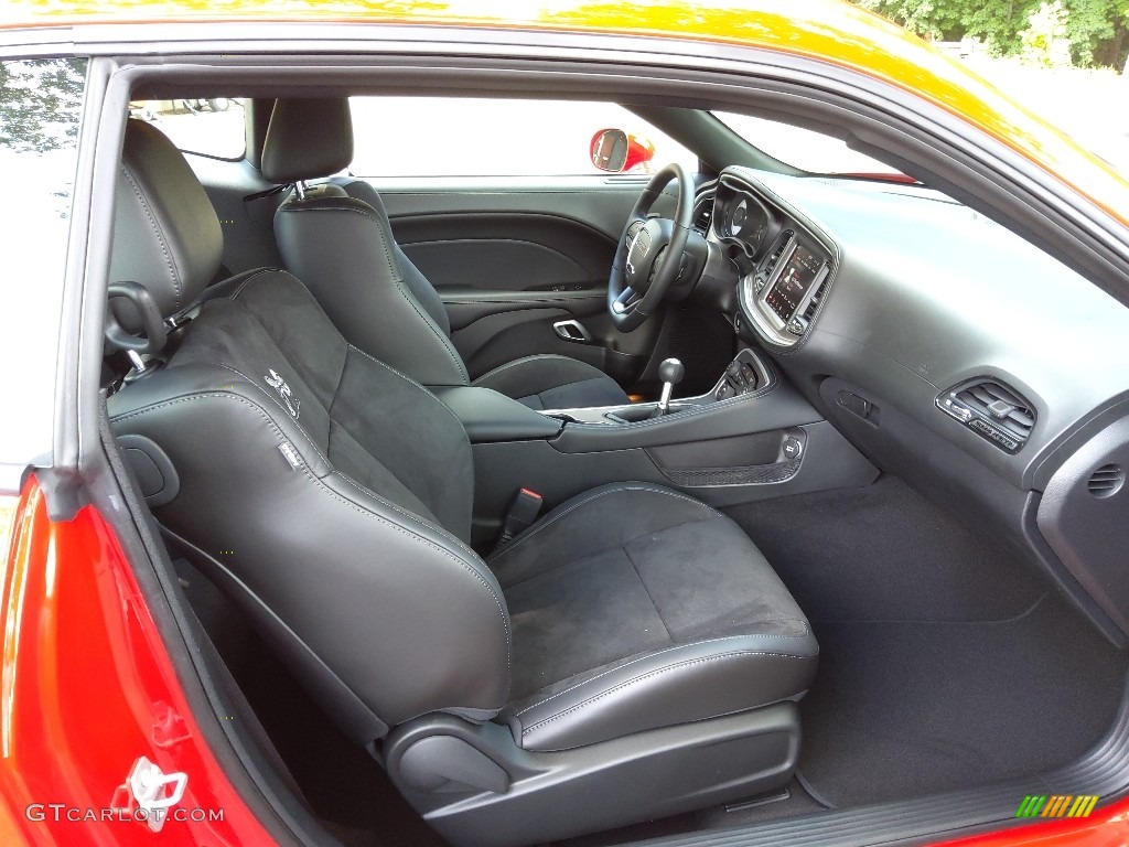 Black Interior 2022 Dodge Challenger R/T Scat Pack Shaker Widebody Photo #144503847