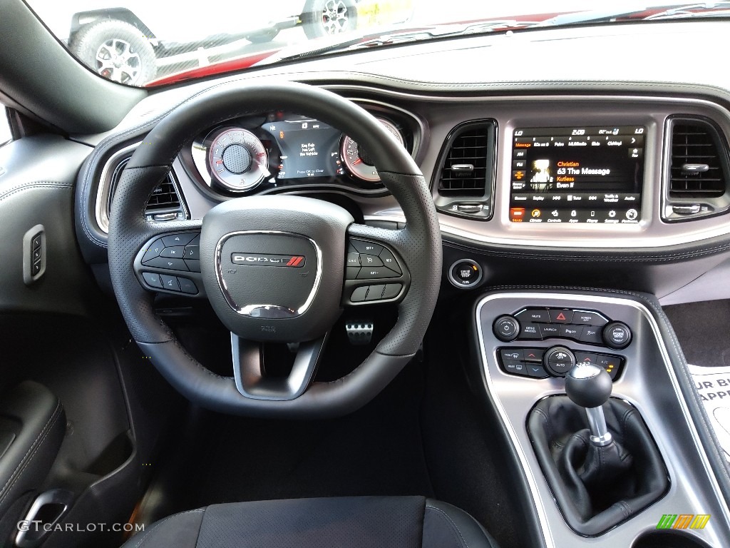 2022 Dodge Challenger R/T Scat Pack Shaker Widebody Black Dashboard Photo #144503877
