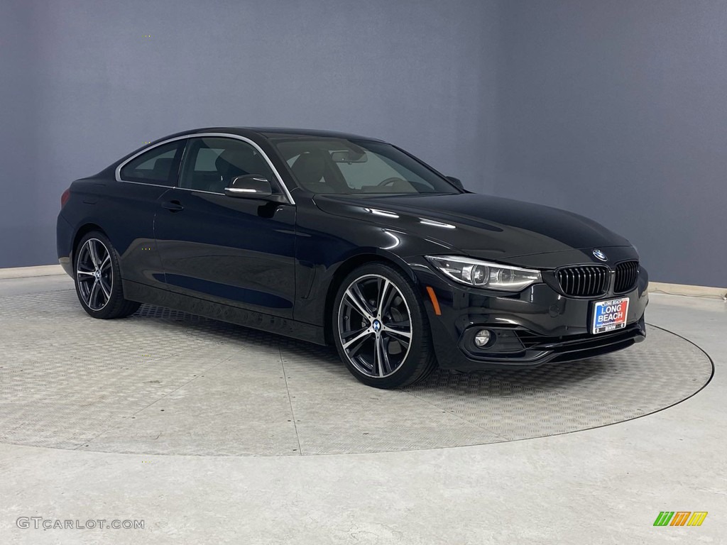 2019 4 Series 430i Coupe - Jet Black / Black photo #36