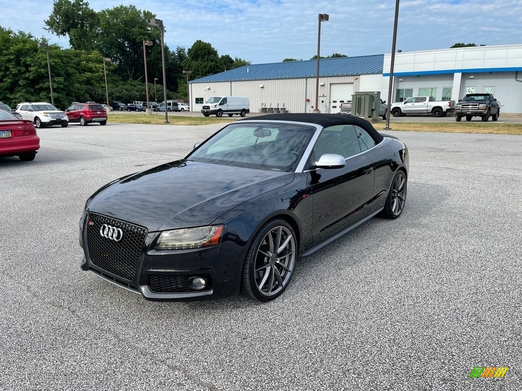 2012 S5 3.0 TFSI quattro Cabriolet - Brilliant Black / Black photo #1
