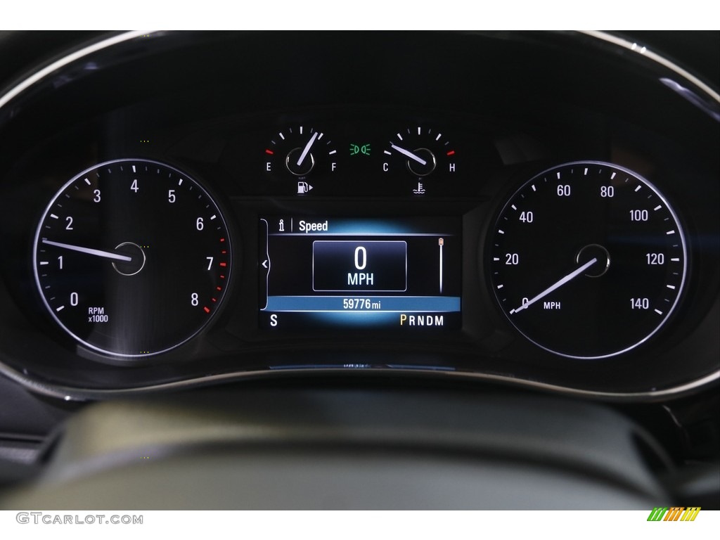 2017 Encore Preferred AWD - Coastal Blue Metallic / Ebony photo #8