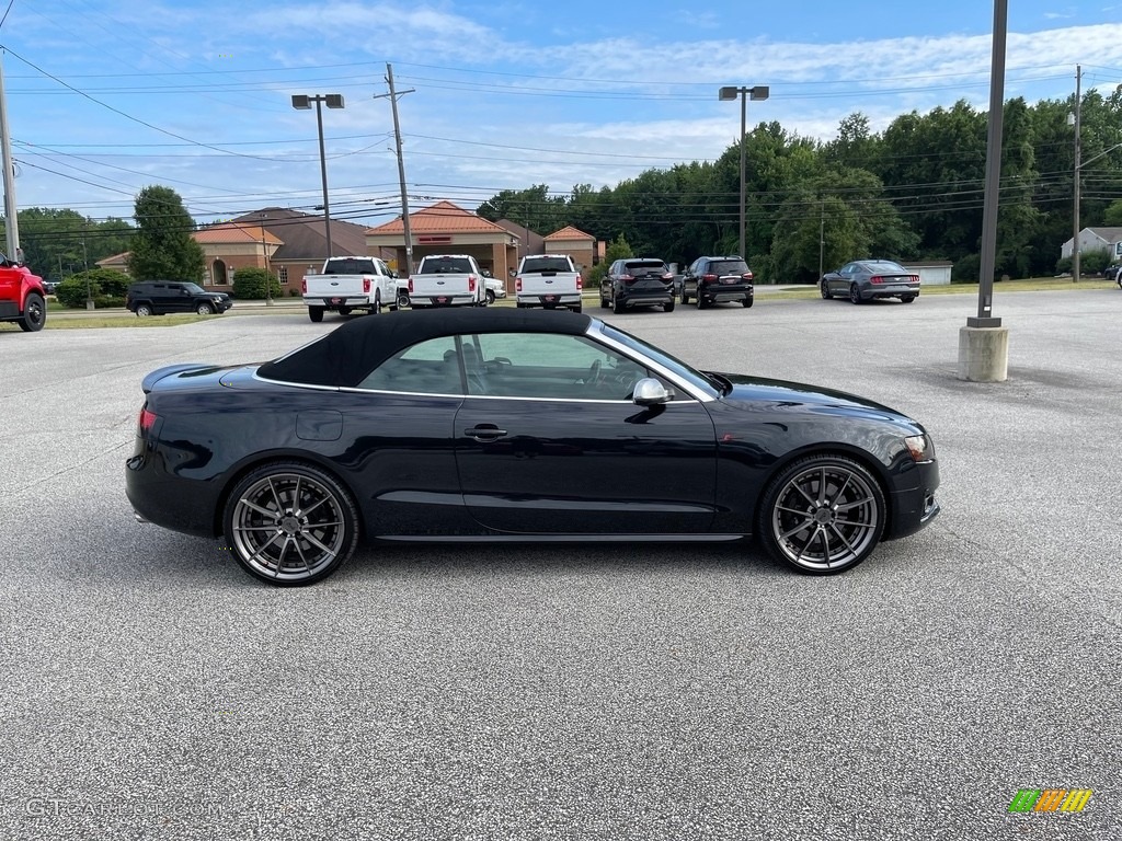 Brilliant Black 2012 Audi S5 3.0 TFSI quattro Cabriolet Exterior Photo #144504270
