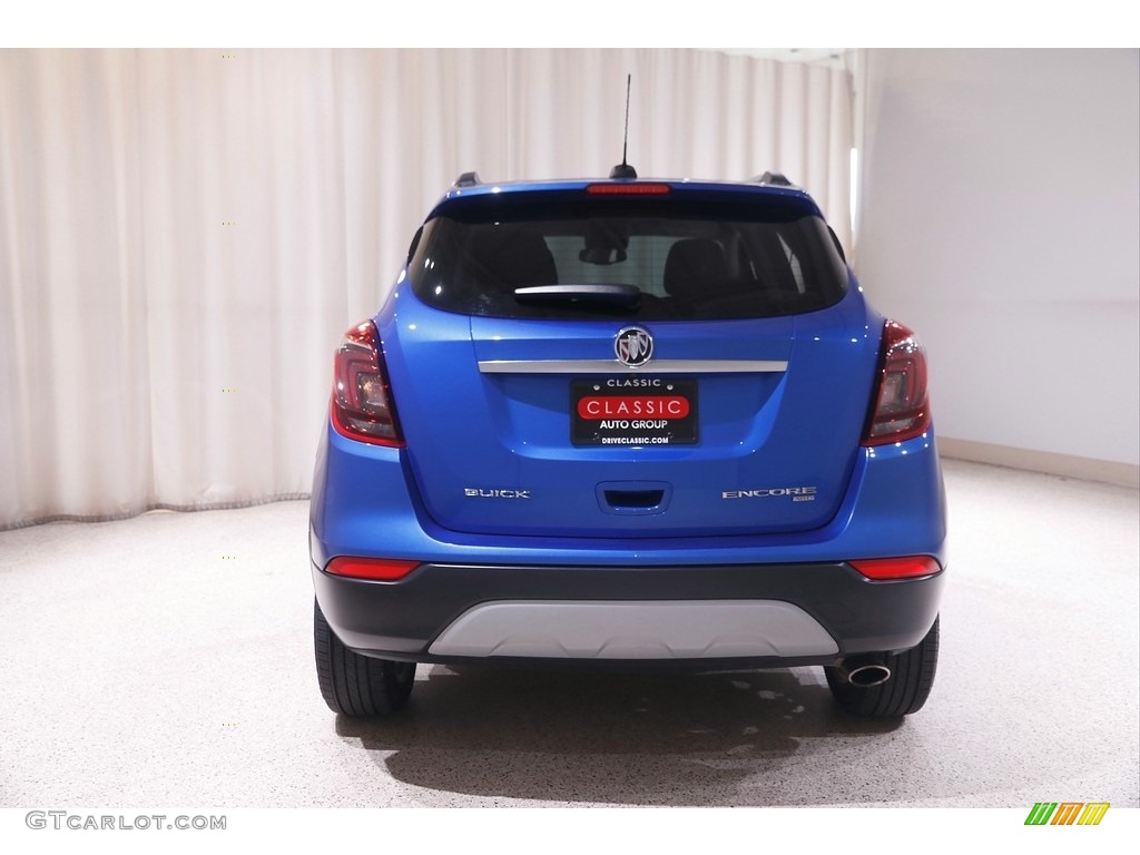 2017 Encore Preferred AWD - Coastal Blue Metallic / Ebony photo #19