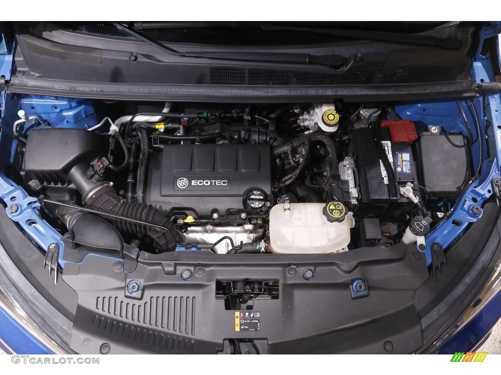 2017 Encore Preferred AWD - Coastal Blue Metallic / Ebony photo #20