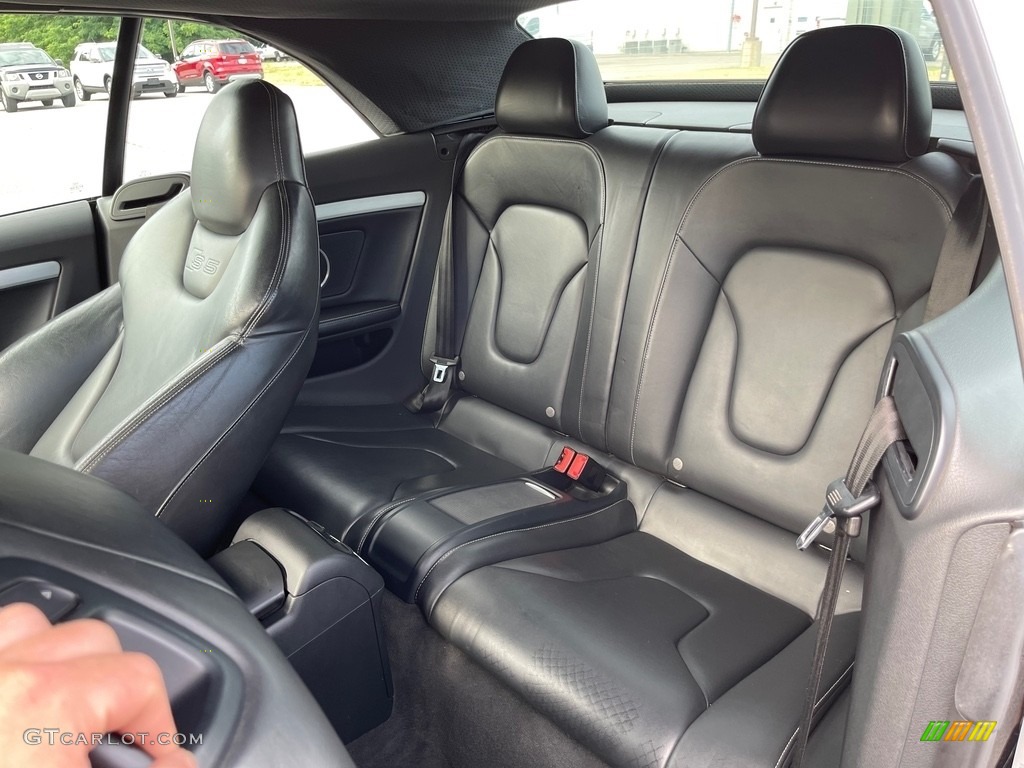 2012 Audi S5 3.0 TFSI quattro Cabriolet Rear Seat Photos