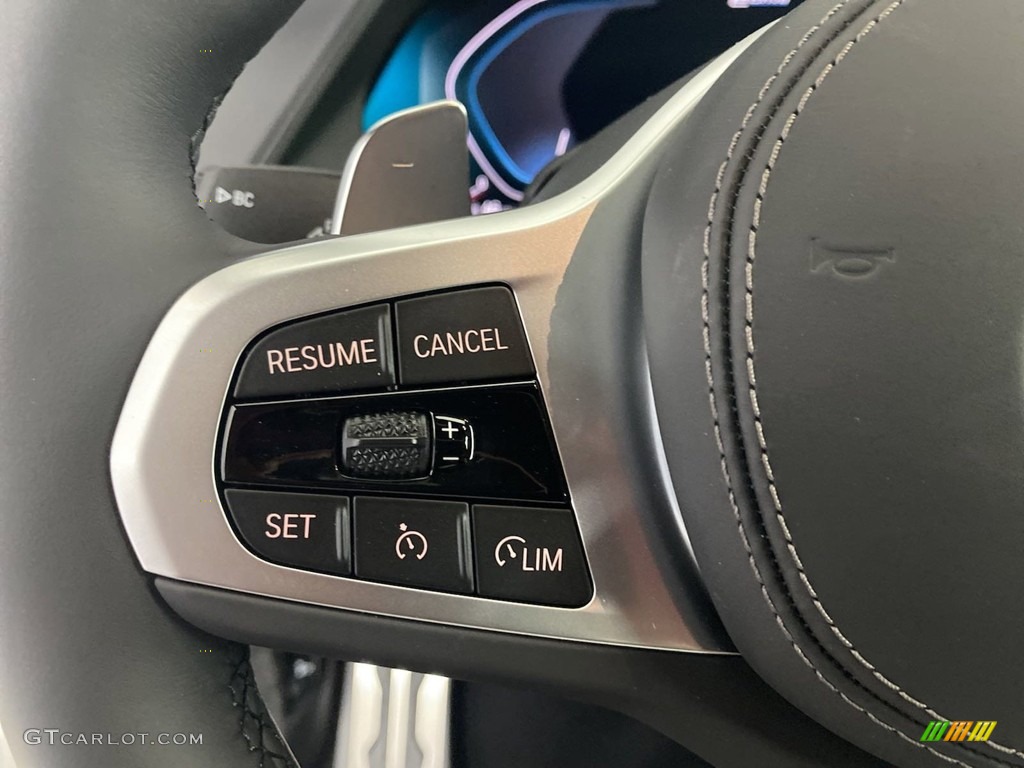 2022 BMW X5 xDrive45e Cognac Steering Wheel Photo #144504570