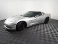 Machine Silver Metallic 2006 Chevrolet Corvette Coupe Exterior