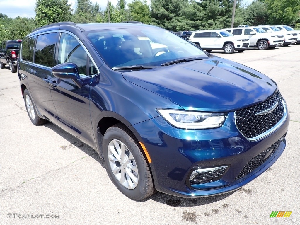 Fathom Blue Pearl 2022 Chrysler Pacifica Touring L AWD Exterior Photo #144505575