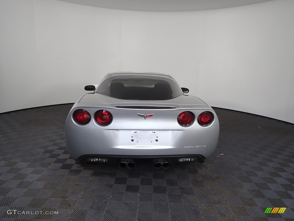 2006 Corvette Coupe - Machine Silver Metallic / Titanium Gray photo #6