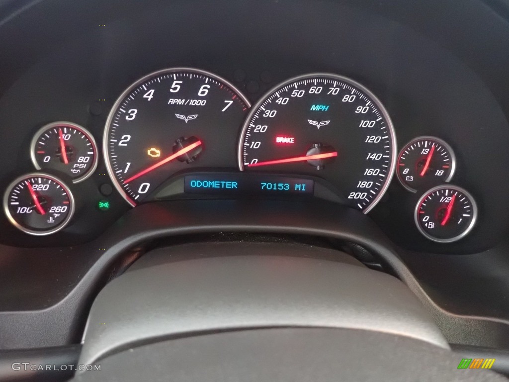 2006 Chevrolet Corvette Coupe Gauges Photo #144505767