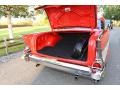 1957 Chevrolet Bel Air Red/Black Interior Trunk Photo