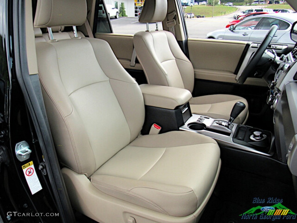 2019 4Runner SR5 4x4 - Midnight Black metallic / Sand Beige photo #12