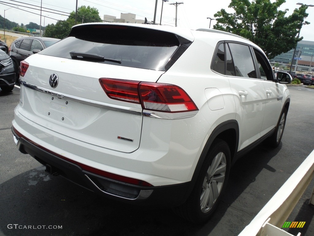 2021 Atlas Cross Sport SE Technology 4Motion - Pure White / Dark Beige/Black photo #8