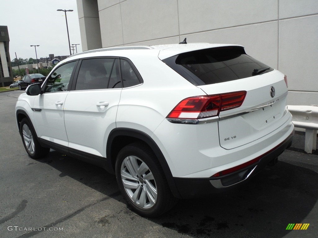 2021 Atlas Cross Sport SE Technology 4Motion - Pure White / Dark Beige/Black photo #13