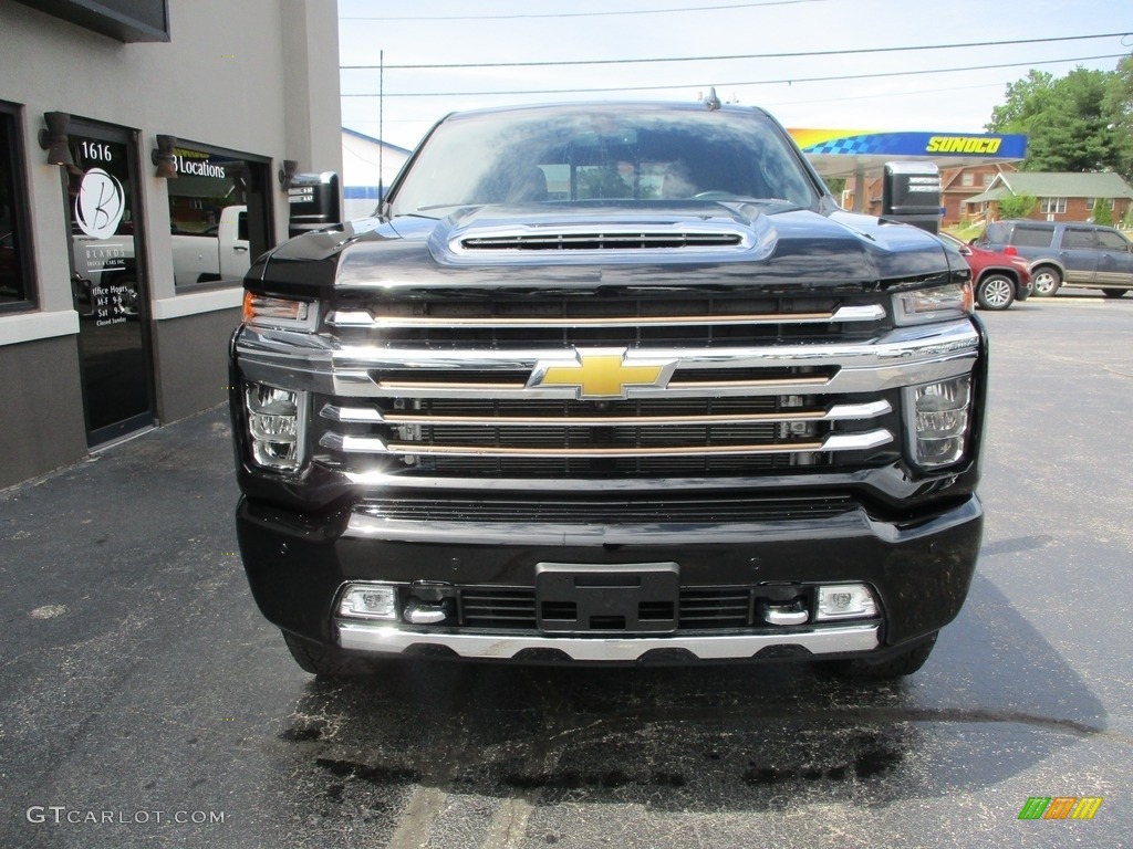 2021 Silverado 2500HD High Country Crew Cab 4x4 - Black / Jet Black photo #7