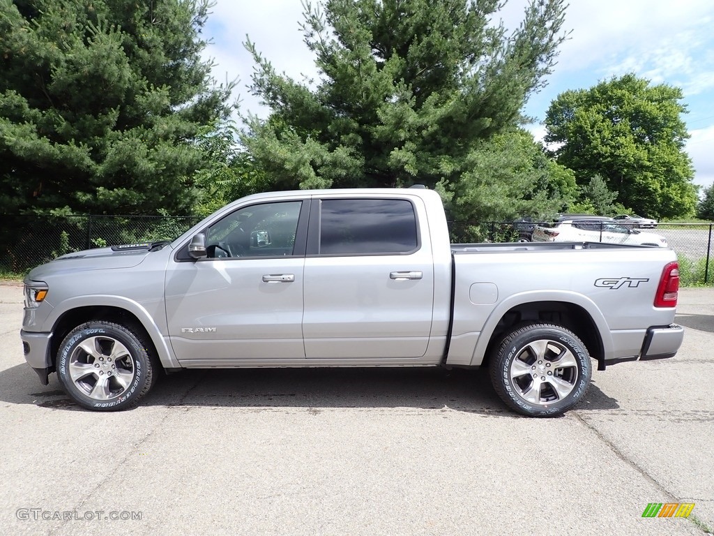 Billet Silver Metallic 2022 Ram 1500 Laramie G/T Crew Cab 4x4 Exterior Photo #144507757