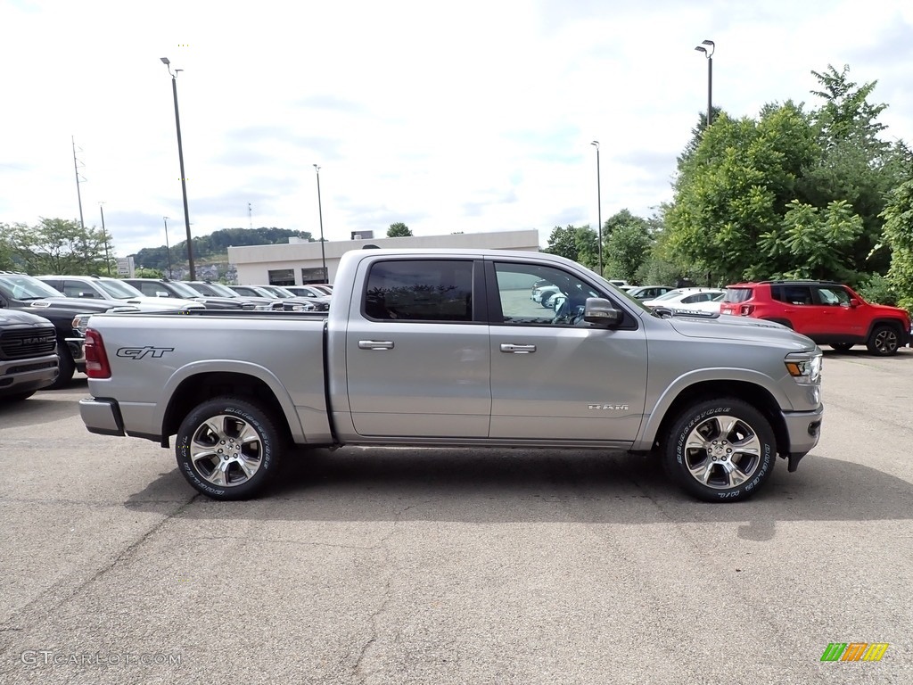 Billet Silver Metallic 2022 Ram 1500 Laramie G/T Crew Cab 4x4 Exterior Photo #144507843