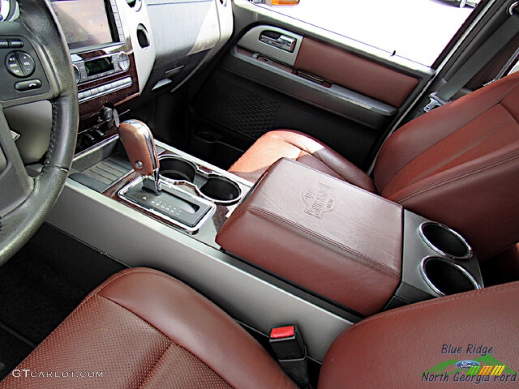 2013 Expedition XLT - White Platinum Tri-Coat / Camel photo #27