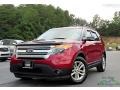 Ruby Red 2015 Ford Explorer XLT 4WD