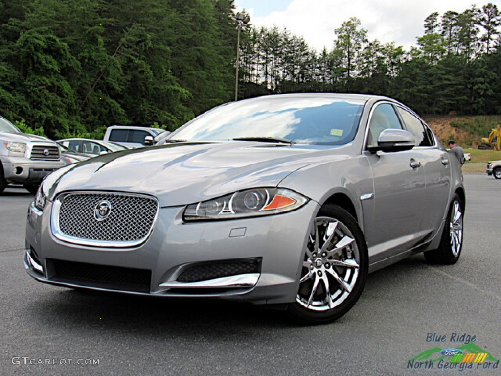 Rhodium Silver Metallic Jaguar XF