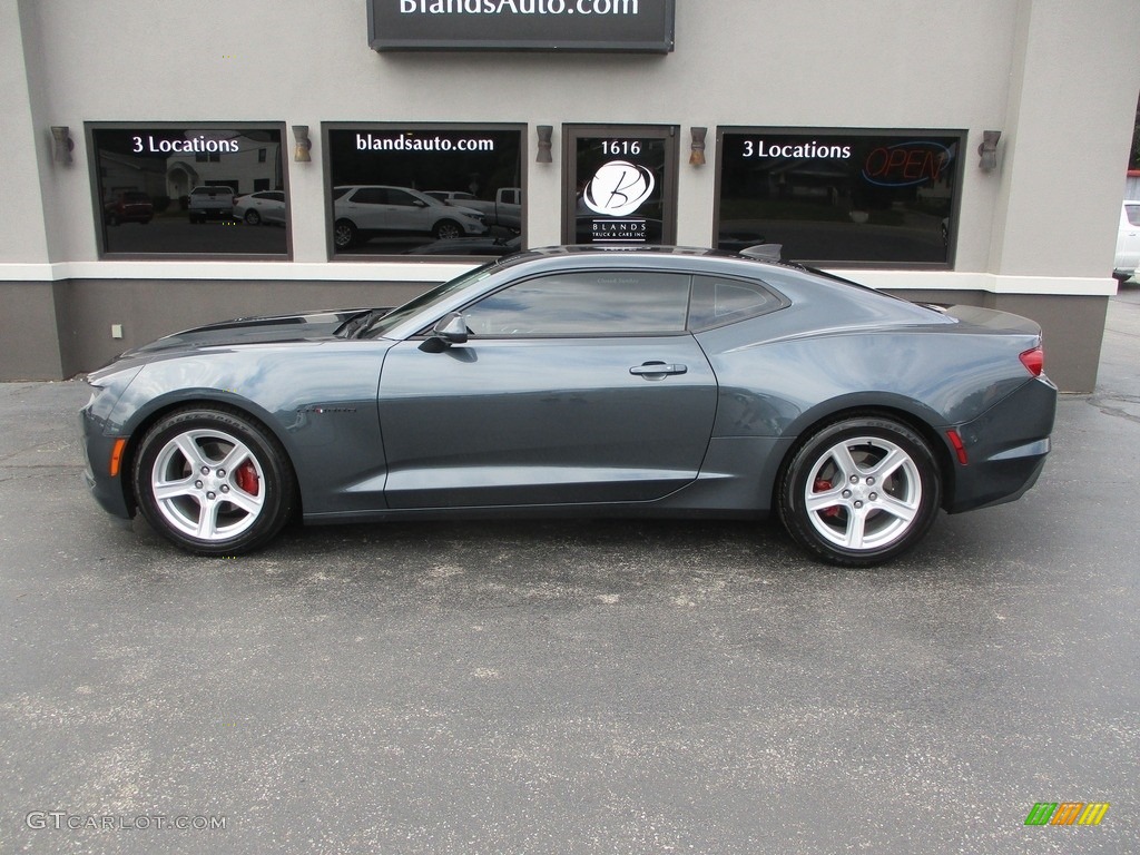 2021 Camaro LT Coupe - Shadow Gray Metallic / Jet Black photo #1