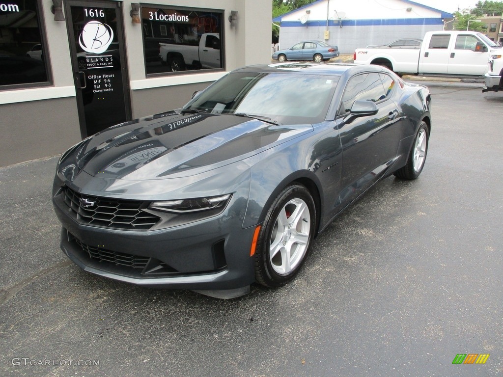 2021 Camaro LT Coupe - Shadow Gray Metallic / Jet Black photo #2