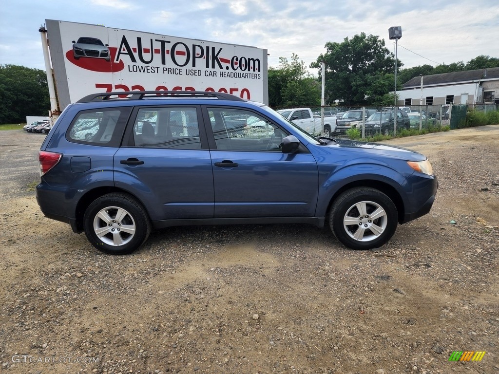 2012 Forester 2.5 X - Marine Blue Metallic / Black photo #3
