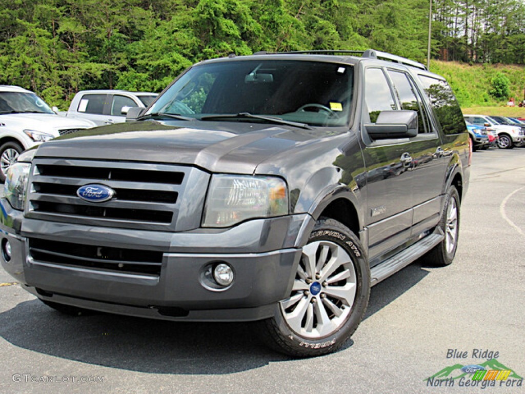 2007 Expedition EL Limited - Carbon Metallic / Charcoal Black/Caramel photo #1