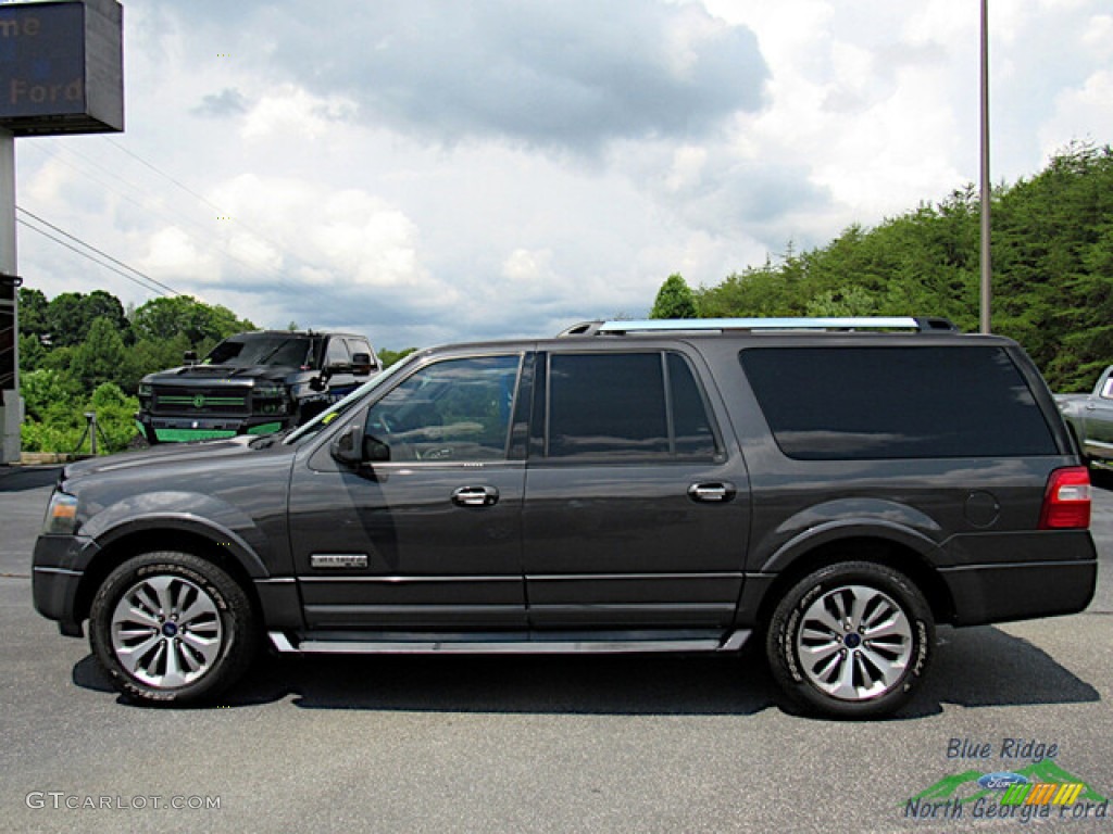 2007 Expedition EL Limited - Carbon Metallic / Charcoal Black/Caramel photo #2