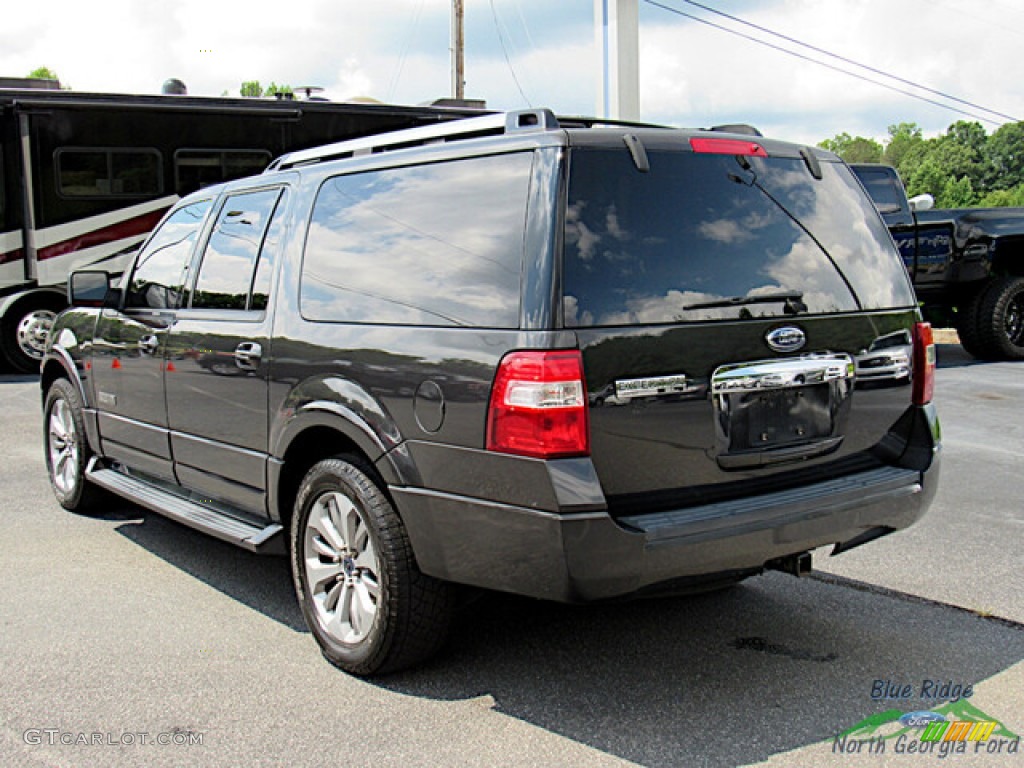 2007 Expedition EL Limited - Carbon Metallic / Charcoal Black/Caramel photo #3