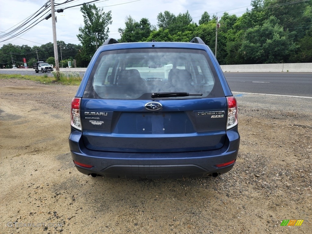 2012 Forester 2.5 X - Marine Blue Metallic / Black photo #6